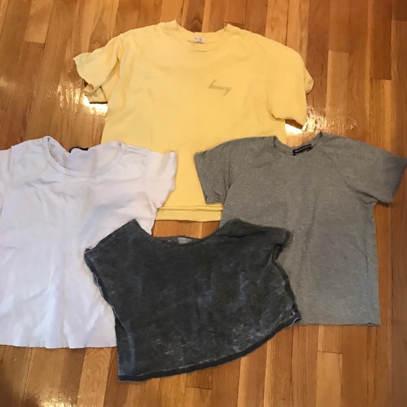 Brandy Melville Tops - Brandy Melville lot honey tee